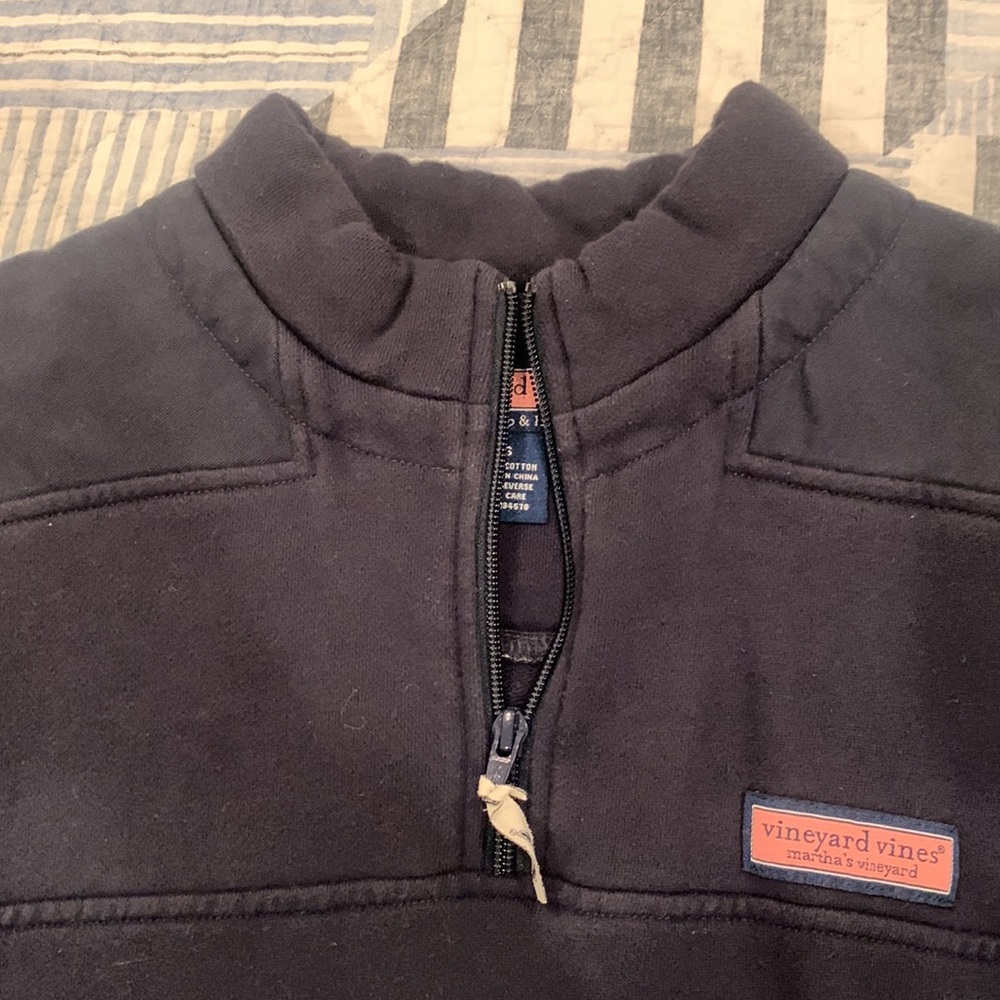 Vineyard vines shep and Ian pullover small navy shep shirt - Picture 2 of 3